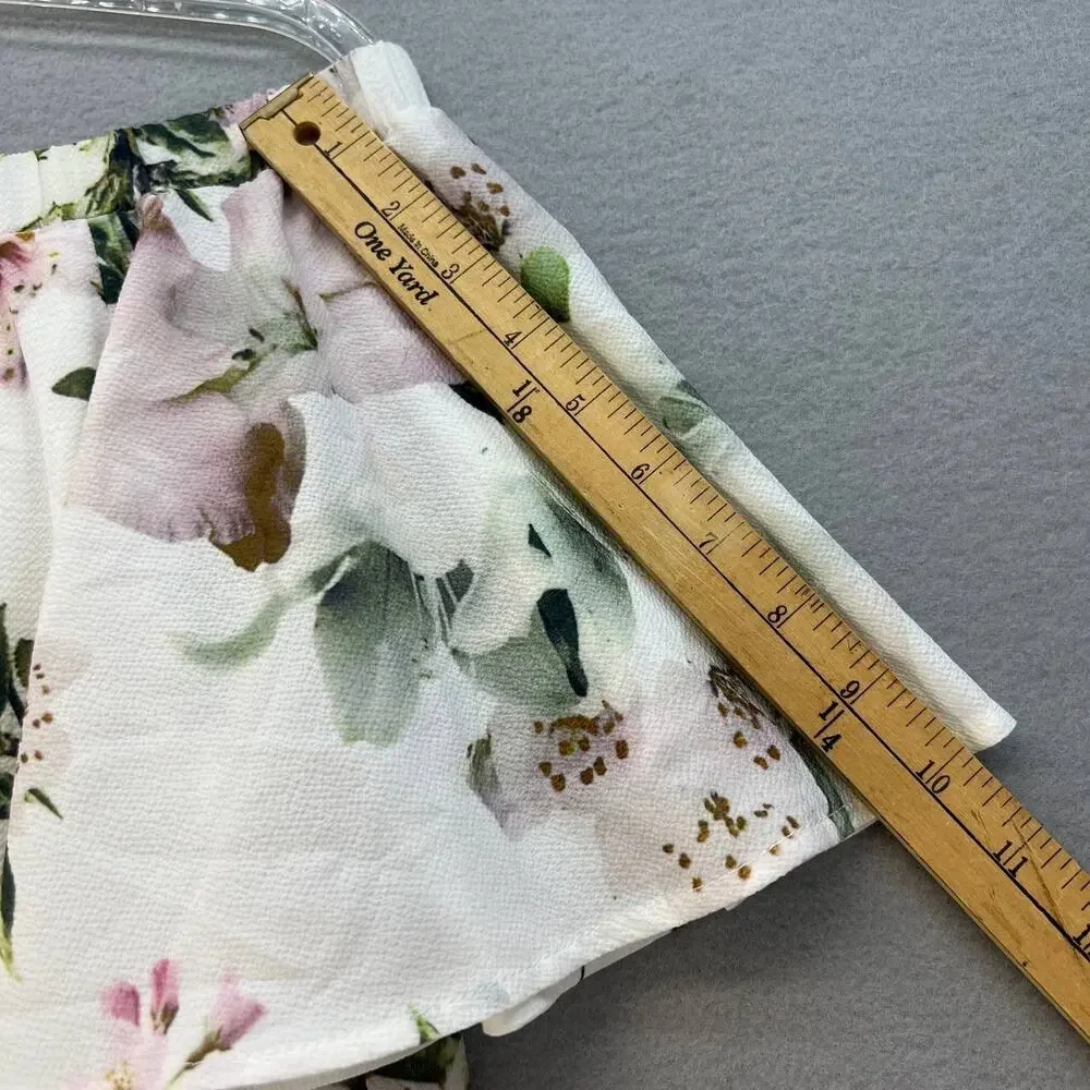 Lulus Dress Women's Large NWT Dream of You Ivory Off-The-Shoulder Mini Shift - Picture 4 of 11